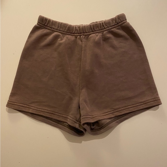 TNA sweatsuit, airy fleece, shorts and hoodie, tan colour - Picture 1 of 4